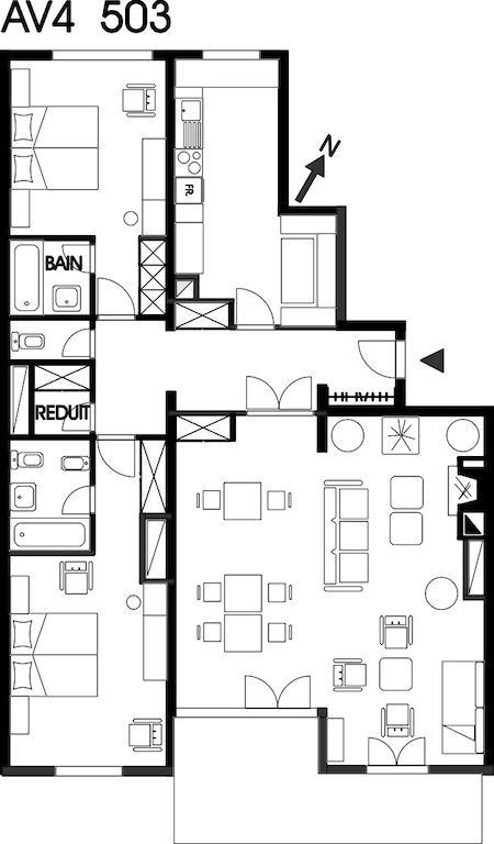 Apartment Mars 503 アンゼール 部屋 写真